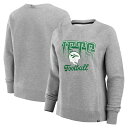 【公式グッズ】NFL ジェッツ フリース トレーナー Fanatics/ファナティクス レディース ヘザーグレイ (24 Women's Hit Hard Cr...