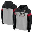 【公式グッズ】NFL ファルコンズ プルオーバー パーカー Fanatics(ファナティクス) レディース ヘザーグレイ (24 Women's Bold Pl...