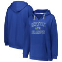 【公式グッズ】NFL シーホークス プルオーバー パーカー '47 レディース ロイヤル (NFL Womens Plus Clarity 47 Kennedy...