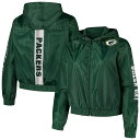【公式グッズ】NFL パッカーズ ジャケット Fanatics(ファナティクス) レディース グリーン (NYLON POLY JACKET)