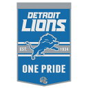 【公式グッズ】NFL ライオンズ ペナント ウィンクラフト (24X38 Wool Banner-Championship)(3)