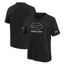 【公式グッズ】NFL ジェッツ Tシャツ Nike ナイキ キッズ ブラック (24 Youth Nike Crucial Catch SST)