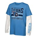 【公式グッズ】NFL タイタンズ Tシャツセット Outerstuff(アウタースタッフ) キッズ (24 Youth In the Mix 3 in1 Com...