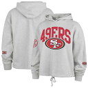 【公式グッズ】NFL 49ers パーカー '47 レディース ヘザーグレイ (HIGH HOPES FTTB VENICE HOOD WMN)