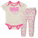 【公式グッズ】NFL チーフス キッズウェアセット Outerstuff(アウタースタッフ) ベビー ホワイト (24 Newborn All The Love...