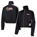 【公式グッズ】NFL ベンガルズ ジャケット Mitchell & Ness(ミッチェル&ネス) レディース ブラック (NFL WOMEN'S NYLON J...