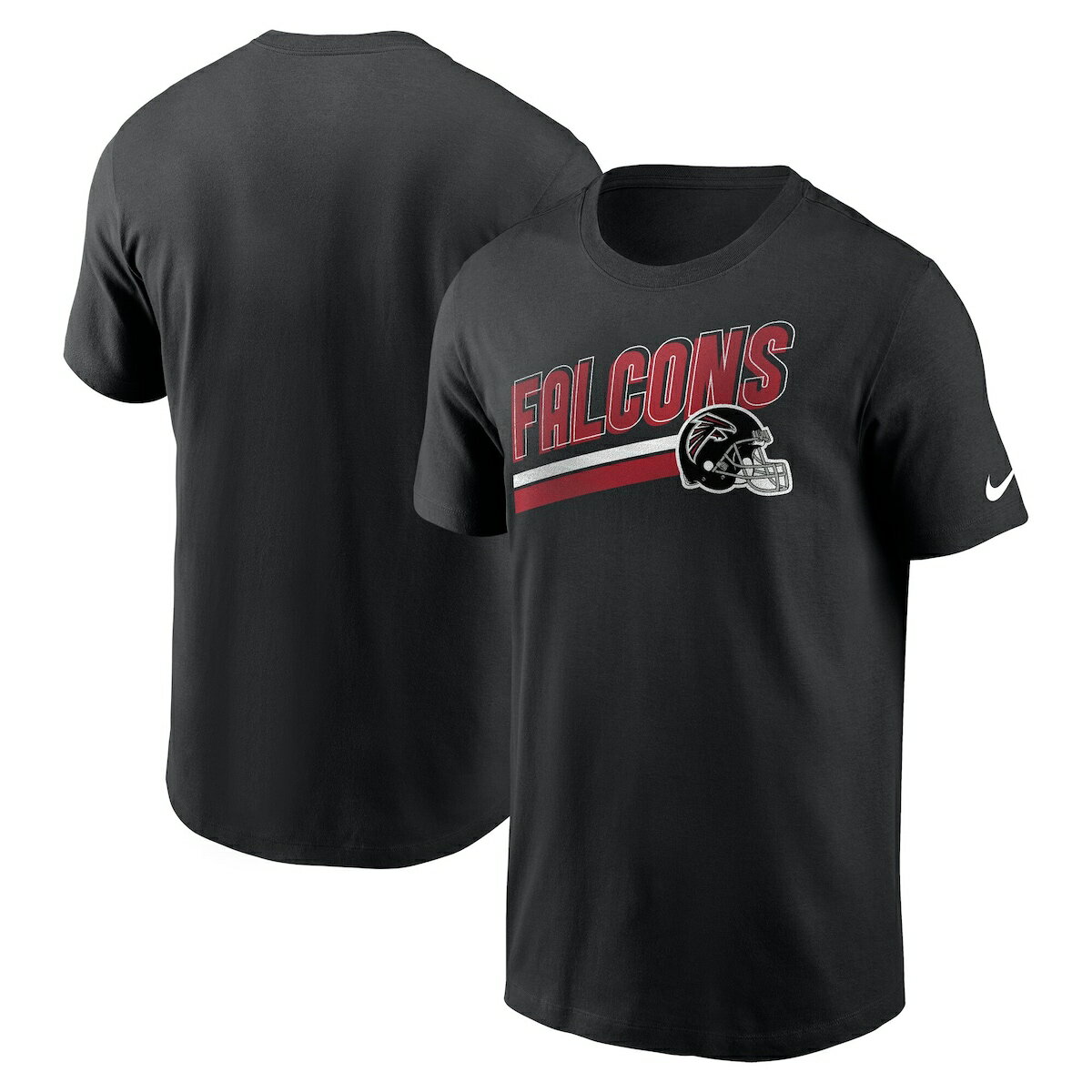 エントリーでポイント7倍【公式グッズ】NFL ファルコンズ Tシャツ Nike/ナイキ メンズ ブラック (23 NFL FANGEAR Men's Nike Essential Blitz Lockup SST)