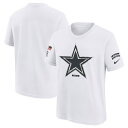 【公式グッズ】NFL カウボーイズ Tシャツ Nike/ナイキ キッズ ホワイト (24 Youth Nike STS SS Tee)(4)