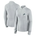 【公式グッズ】NFL ライオンズ プルオーバー Fanatics/ファナティクス レディース グレイ (24 Womens Elements Signature 1/4 Zip)