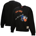 【公式グッズ】NBA ニックス トレーナー Mitchell & Ness(ミッチェル&ネス) レディース ブラック (NBA FA24 Women's MNC...