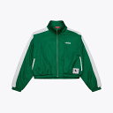 【公式グッズ】NFL ジェッツ ジャケット Mitchell & Ness(ミッチェル&ネス) レディース グリーン (NFL WOMEN'S NYLON JA...