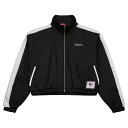【公式グッズ】NFL スティーラーズ ジャケット Mitchell & Ness(ミッチェル&ネス) レディース ブラック (NFL WOMEN'S NYLON...