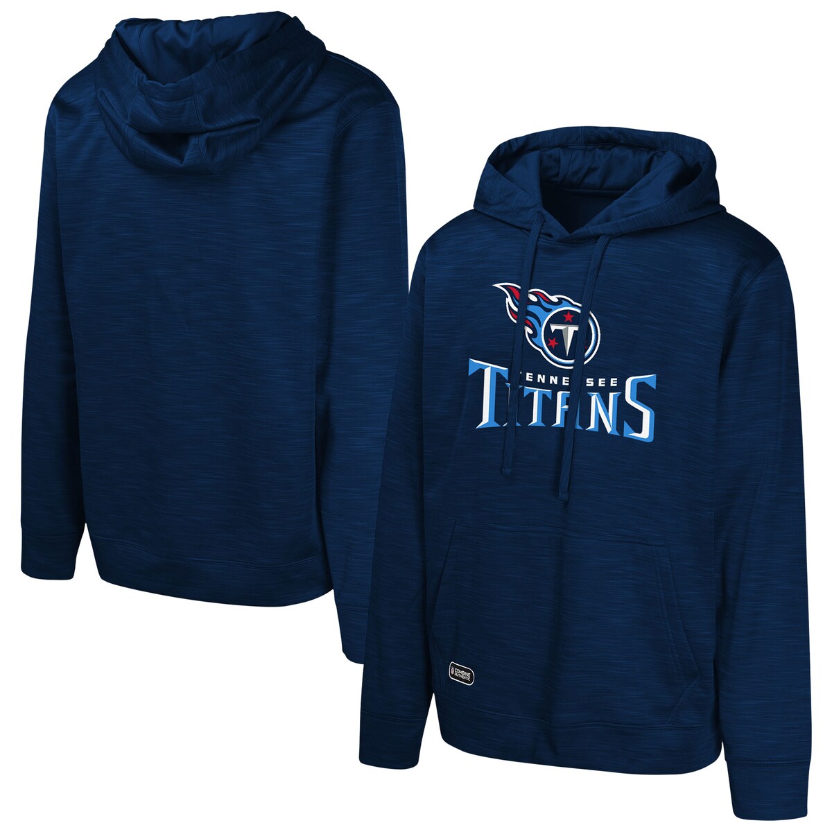 【公式グッズ】NFL タイタンズ フリース パーカー Outerstuff(アウタースタッフ) メンズ ネイビー (MEN'S NFL POSITION ONE STREAK FLEECE HOODIE)