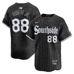 エントリーでポイント 5倍【公式グッズ】MLB ホワイトソックス ルイス・ロベルト・ジュニア シティコネクト リミテッド ユニフォーム Nike ナイキ メンズ ブラック (Nike Mens Ltd City Connect Player Jersey - Carryover)