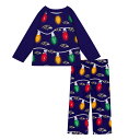 エントリーでポイント 5倍【公式グッズ】NFL レイブンズ パジャマ Outerstuff(アウタースタッフ) トドラー (24 Juvenile Garland Holiday PJ Set)(4)