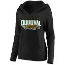 【公式グッズ】NFL ジャガーズ プルオーバー パーカー Mitchell & Ness(ミッチェル&ネス) レディース ブラック (NFL Womens Pl...