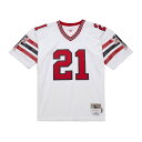 【公式グッズ】NFL ファルコンズ ディオン・サンダース レガシー ユニフォーム (レプリカ) Mitchell & Ness/ミッチェル&ネス メンズ ホワイ...
