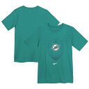 【公式グッズ】NFL ドルフィンズ Tシャツ Nike ナイキ トドラー アクア (24 Juvenile Nike Legend Poly Icon SS Tee)