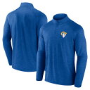 【公式グッズ】NFL ラムズ プルオーバー Fanatics(ファナティクス) メンズ ロイヤル (24 Men NFL Head to Head Quarter Zip)(4)