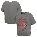 【公式グッズ】NFL 49ers Tシャツ Outerstuff レディース グレイ (24 Juniors Icebreaker SS Mineral Was...