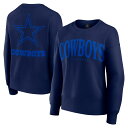【公式グッズ】NFL カウボーイズ トレーナー Fanatics(ファナティクス) レディース ネイビー (24 Womens Signature Elemen...