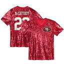 【公式グッズ】NFL 49ers クリスチャン・マキャフリー ファッション ユニフォーム Outerstuff(アウタースタッフ) レディース スカーレット (...