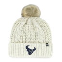 【公式グッズ】NFL テキサンズ ニット帽 '47 /フォーティーセブン レディース クリーム (NFL Womens Meeko Cuff Knit)