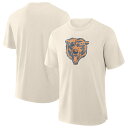 【公式グッズ】NFL ベアーズ Tシャツ Fanatics/ファナティクス メンズ クリーム (Fanatics Punt Block Slub SST)