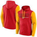 【公式グッズ】NFL チーフス プルオーバー パーカー (大きいサイズ) Fanatics/ファナティクス メンズ レッド (24 MENS BIG AND TALL OUTLINE POH)(4)