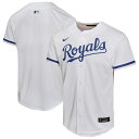 【公式グッズ】MLB ロイヤルズ ホーム ユニフォーム Nike ナイキ キッズ ホワイト (HOME GAME JERSEY -BLANK)