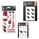 【公式グッズ】NFL カーディナルス タトゥーシール WinCraft/ウィンクラフト (WCR Waterless Tattoos Pack)