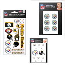【公式グッズ】NFL スティーラーズ タトゥーシール WinCraft/ウィンクラフト (WCR Waterless Tattoos Pack)