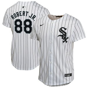 エントリーでポイント 5倍【公式グッズ】MLB ホワイトソックス ルイス・ロベルト・ジュニア ホーム ユニフォーム Nike ナイキ キッズ ホワイト (OST Youth Home Game Player Jersey)