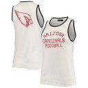 【公式グッズ】NFL カーディナルス タンクトップ ジャンクフード レディース ホワイト (21 Women's Pop Binding Rib Tank)