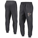 【公式グッズ】NFL ファルコンズ パンツ Fanatics/ファナティクス メンズ ヘザーチャコール (24 Men NFL Boost Fleece Jogger)