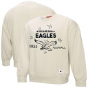 【公式グッズ】NFL イーグルス トレーナー Mitchell & Ness/ミッチェル&ネス レディース クリーム (NFL Womens Shooting Stars Crew - R)