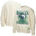 【公式グッズ】NBA マーベリックス トレーナー Mitchell & Ness(ミッチェル&ネス) レディース クリーム (NBA Mitchell & Ne...