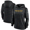 【公式グッズ】NFL コマンダーズ プルオーバー パーカー Nike ナイキ レディース アンスラサイト (21 NFL Women's Nike Crucia...