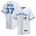 【公式グッズ】MLB ブルージェイズ チャド・グリーン レプリカ ユニフォーム Nike ナイキ メンズ ホワイト (Men's MLB Nike Offici...