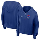 【公式グッズ】MLB カブス ジャケット Nike ナイキ レディース ロイヤル (Women's Nike MLB Lightweight FZ Hood)