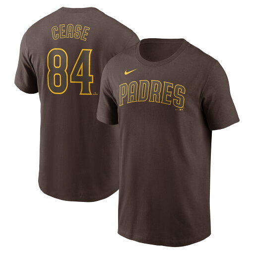 エントリーでポイント 5倍【公式グッズ】MLB パドレス ディラン・シース ネーム&ナンバー Tシャツ Nike ナイキ メンズ ブラウン (2025 Men's Nike Fuse N&N Tee) エントリーでポイント 5倍【公式グッズ】MLB パドレス ディラン・シース ネーム&ナンバー Tシャツ Nike ナイキ メンズ ブラウン (2025 Men's Nike Fuse N&N Tee)