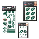 【公式グッズ】NFL ジェッツ タトゥーシール WinCraft/ウィンクラフト (WCR Waterless Tattoos Pack)