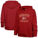 【公式グッズ】NFL チーフス プルオーバー パーカー '47 レディース レッド (NFL Womens Clarity Naomi POH - R)