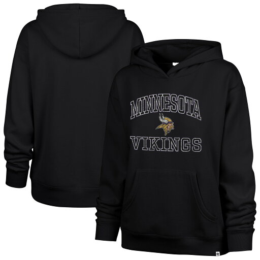 【公式グッズ】NFL バイキングス プルオーバー パーカー '47 レディース ブラック (NFL Womens Clarity Naomi POH - R) 【公式グッズ】NFL バイキングス プルオーバー パーカー '47 レディース ブラック (NFL Womens Clarity Naomi POH - R)