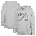 【公式グッズ】NFL ライオンズ プルオーバー パーカー '47 レディース グレイ (NFL Womens Clarity Naomi POH - R)