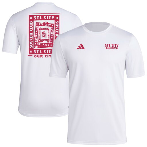 【公式グッズ】MLS セントルイス・シティSC Tシャツ Adidas/アディダス メンズ ホワイト (ADI S25 Men's Local Wrap Tee) 【公式グッズ】MLS セントルイス・シティSC Tシャツ Adidas/アディダス メンズ ホワイト (ADI S25 Men's Local Wrap Tee)