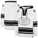 エントリーでポイント 5倍【公式グッズ】NFL パッカーズ プルオーバー パーカー '47 メンズ ホワイト (MENS 24 NFL AFTER IMAGE SUPERIOR LACER HOOD)(4)