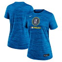 【公式グッズ】MLB フィリーズ Tシャツ Nike/ナイキ レディース ロイヤル (Women's Nike AC City Connect Velocity...