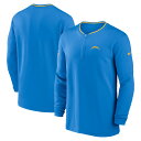 【公式グッズ】NFL チャージャーズ プルオーバー Nike/ナイキ メンズ パウダーブルー (EX 25 NFL M NK DF HZ TOP LS COACH)