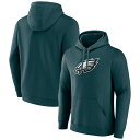 エントリーでポイント 5倍【公式グッズ】NFL イーグルス フリース パーカー Fanatics(ファナティクス) メンズ グリーン (23 NFL MEN'S FANATICS BRANDED PRIMARY LOGO POH)(4)